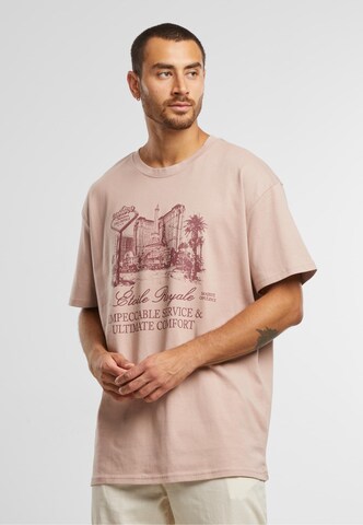 Mister Tee T-Shirt 'Etoile Royale' in Pink