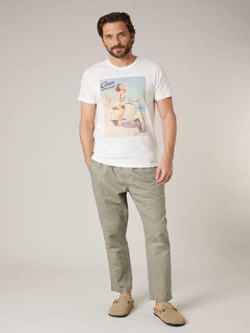 Loosefit Pantalon chino 'GLADES' Deeluxe en vert