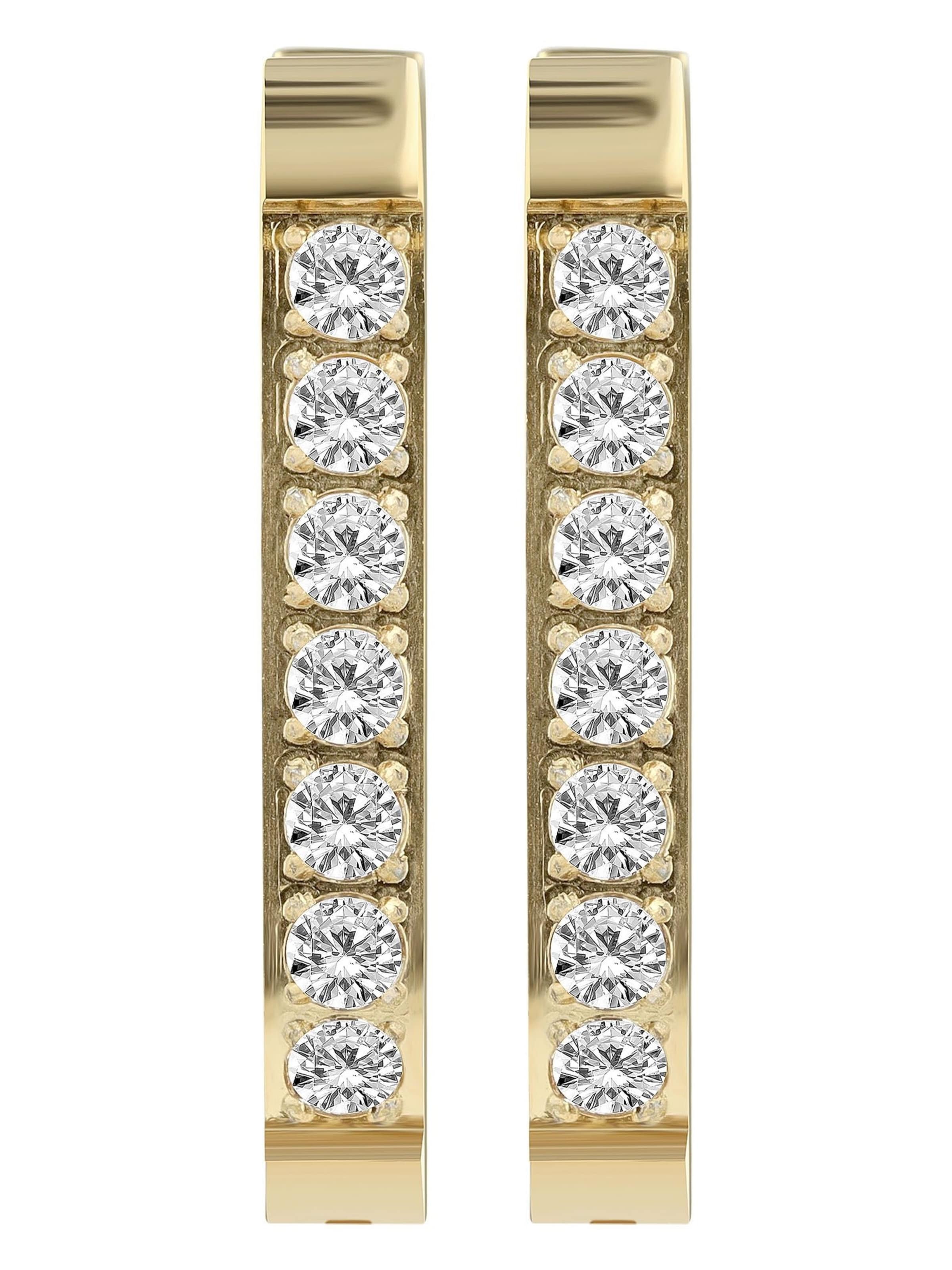 Akzent Earrings 'Zaria, langlebig' in Gold
