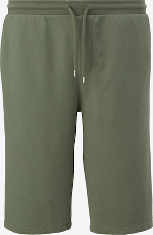 s.Oliver Men Big Sizes Regular Shorts 'Detroit' in Grün: Vorderseite
