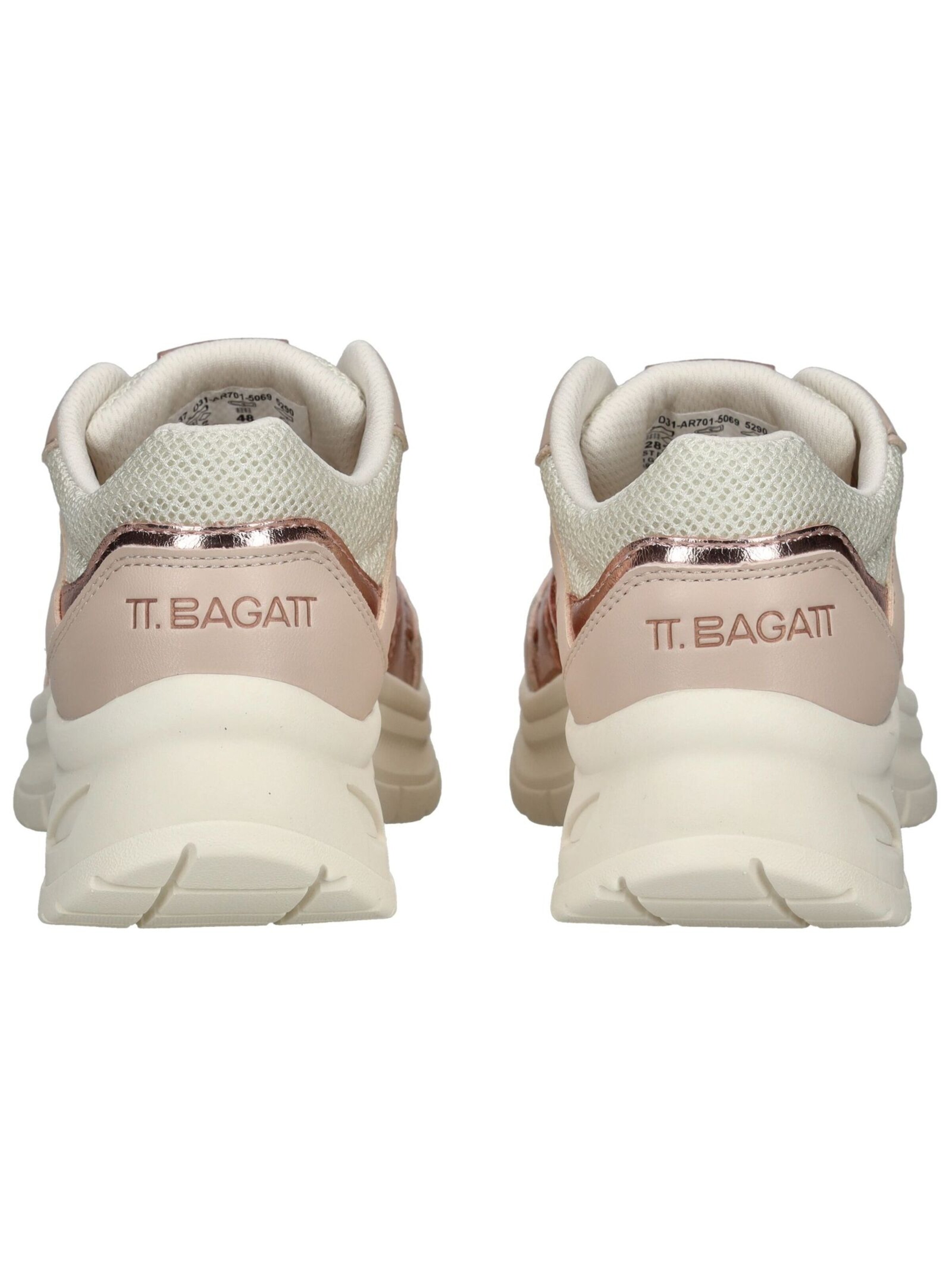 TT. BAGATT Platform trainers in Beige