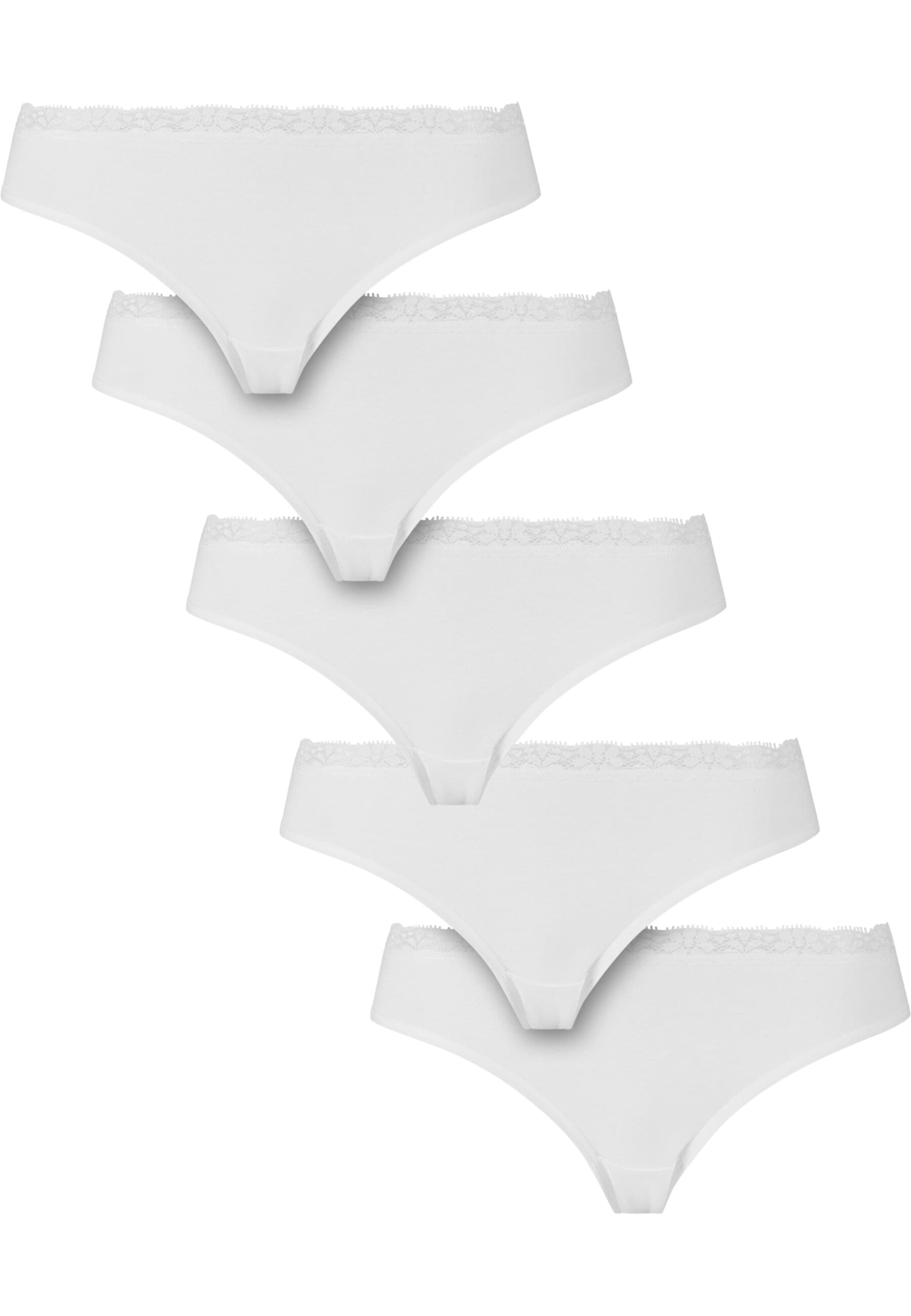 Urban Classics Kalhotky – bílá: přední strana