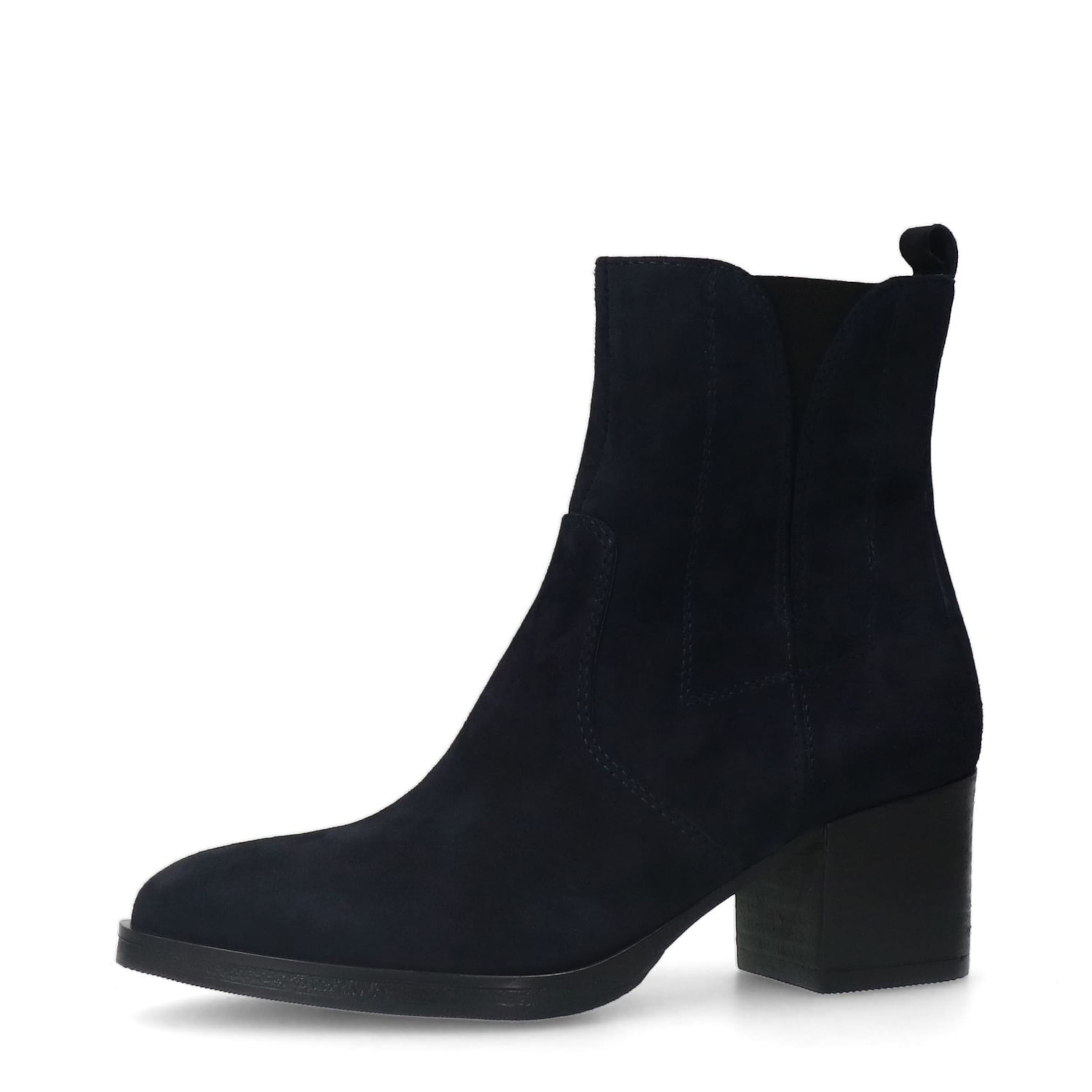 MANFIELD Bottines en marine, Vue avec produit