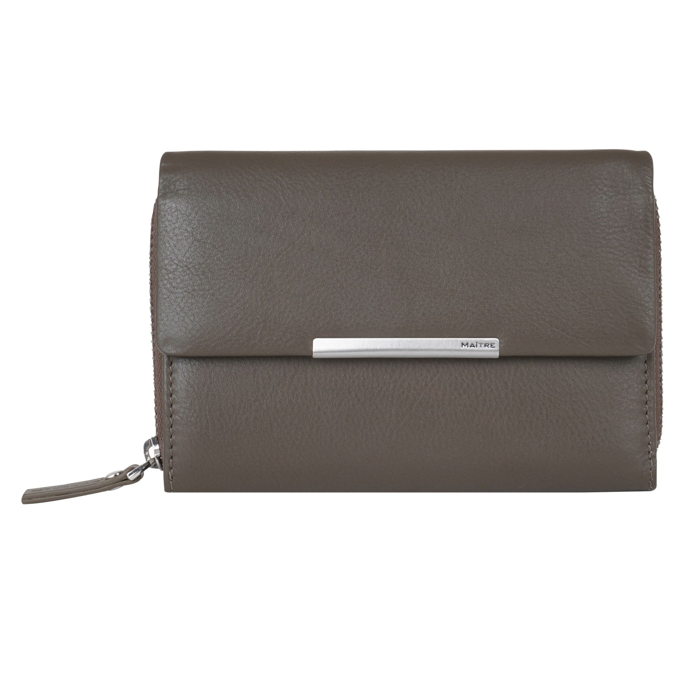 Maître Wallet 'Belg Dagrete' in Brown: front
