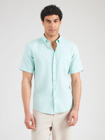 Jack's Средняя посадка Рубашка в Зеленый: спереди