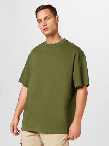 WEEKDAY Μπλουζάκι 'Great' σε πράσινο: μπροστά