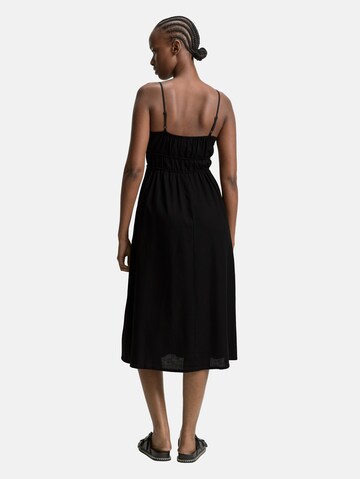 TOM TAILOR DENIM Kleid in Schwarz