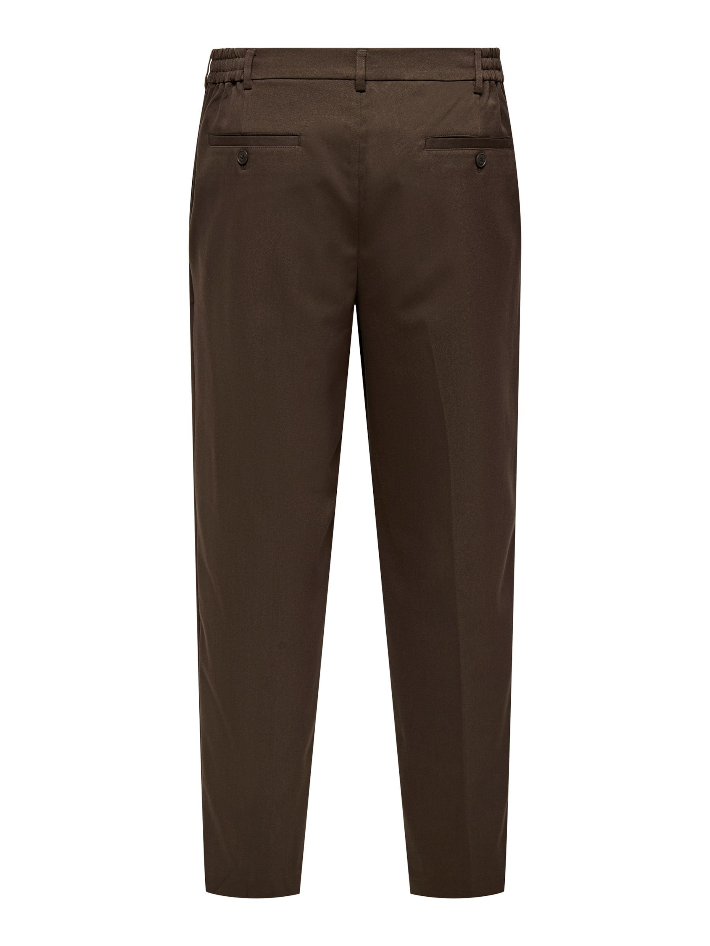 Only & Sons - Tapered Pantalón chino 'MIRO ' en marrón