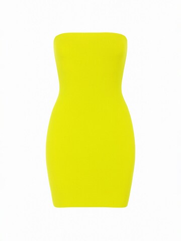 Nudyess Summer Dress 'Melrose Mini' in Yellow: front