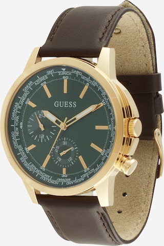 GUESS Analoog horloge in Goud: voorkant