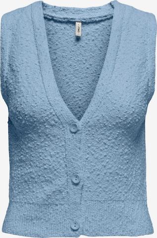 ONLY Strikvest 'ONLALVILDA' i blå: forside