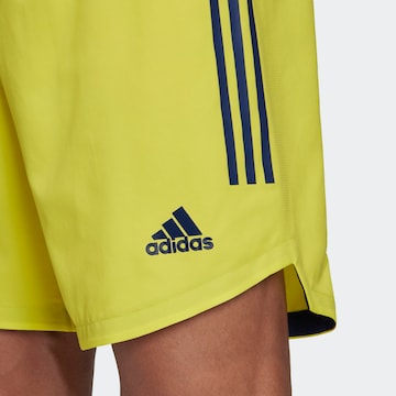 ADIDAS SPORTSWEAR Regular Workout Pants 'Condivo 20' in Yellow