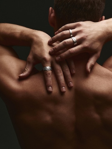 REYTEL - Anillo 'SHIELD' en plata