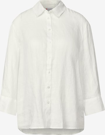 STREET ONE Bluse in Weiß: Vorderseite