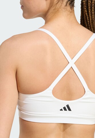 Bustier Soutien-gorge de sport 'All Me' ADIDAS PERFORMANCE en blanc