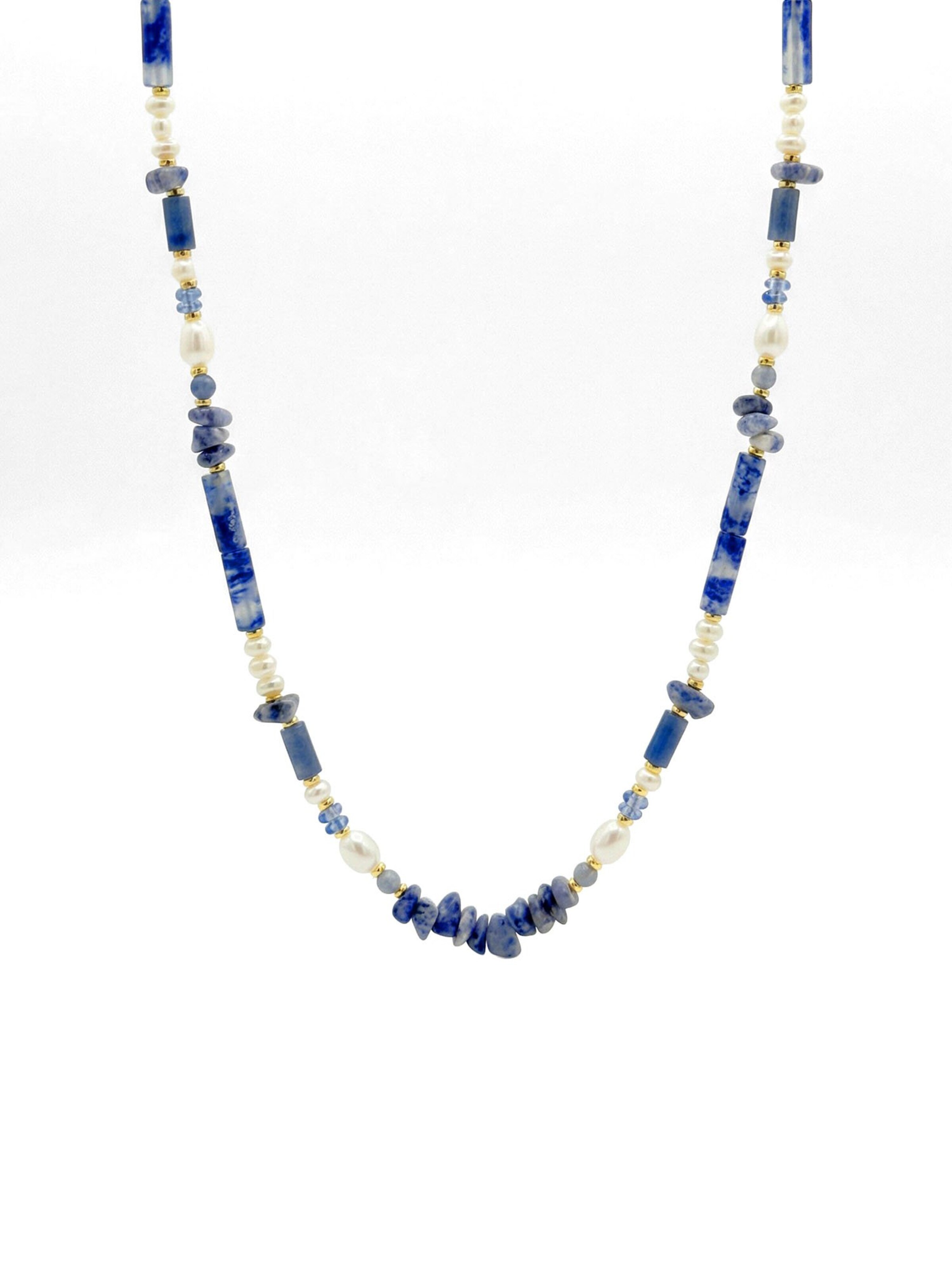Nemomatheo Necklace 'Coral Reef' in Blue