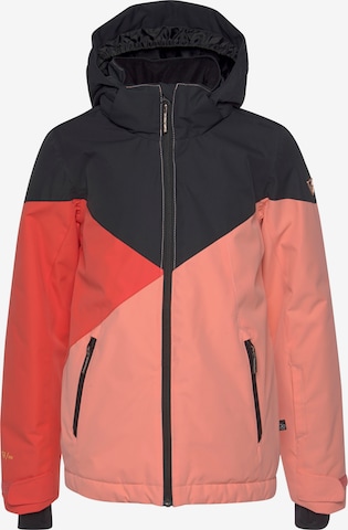 BRUNOTTI Athletic Jacket in Orange: front