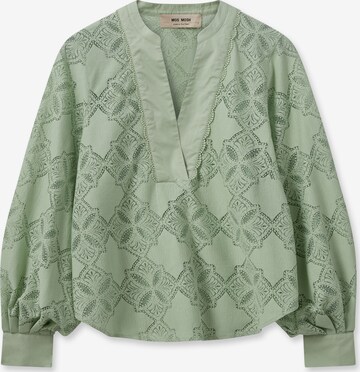 MOS MOSH Blouse in Groen: voorkant