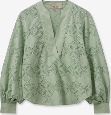 MOS MOSH Blouse in Green: front