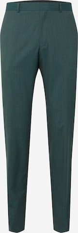 Pantalon chino 'Lenon' BOSS en vert : devant