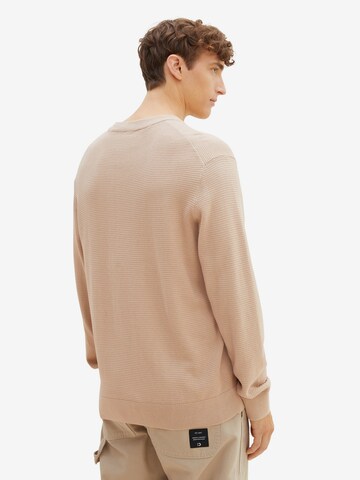 Pull-over TOM TAILOR DENIM en beige