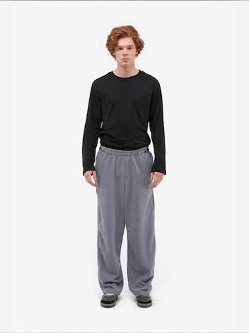 Loosefit Pantalon Giesto en gris : devant