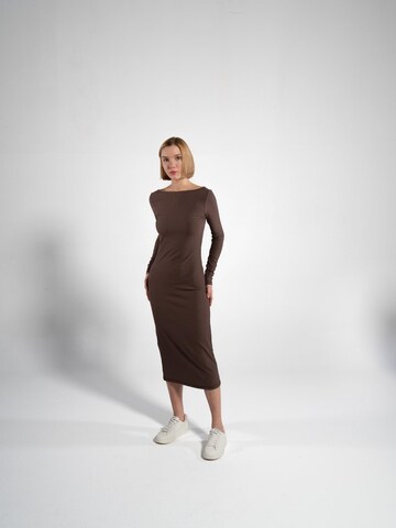 GORG Dress in Brown