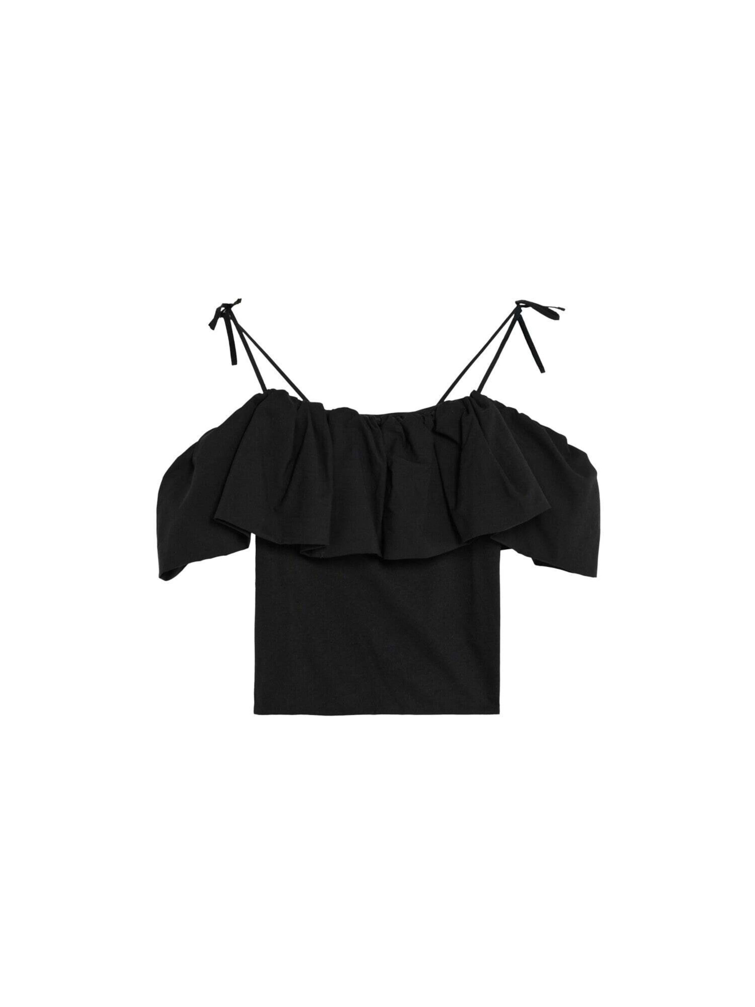 T-shirt Scalpers en noir : devant