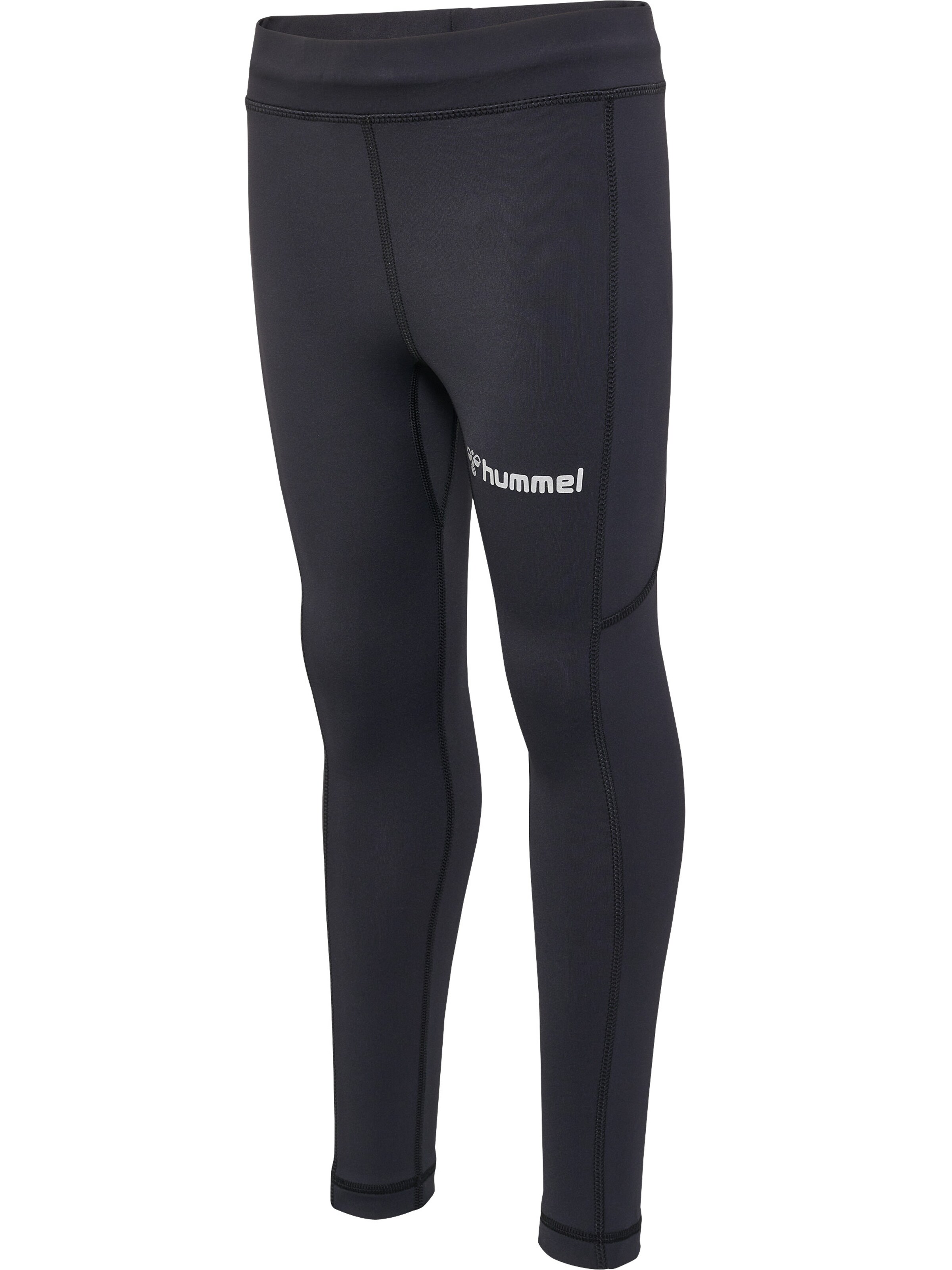Hummel Skinny Sportbroek in Zwart