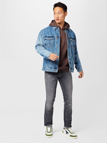 WRANGLER Tussenjas in Blauw