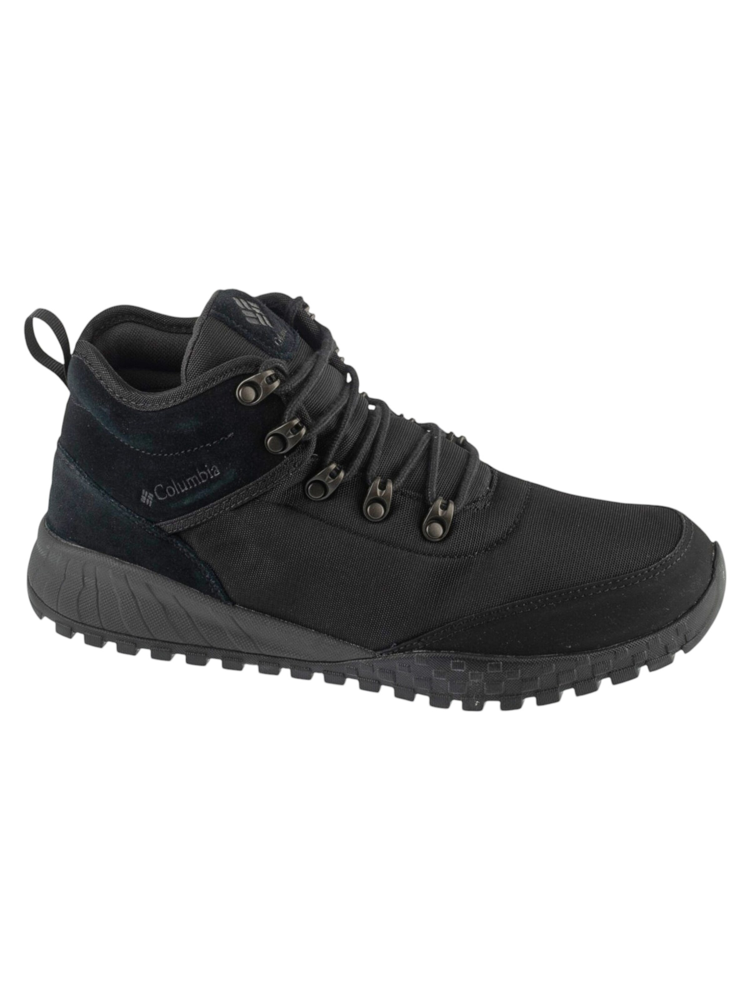COLUMBIA Schnürboots 'Columbia Fairbanks'‌‌ in Schwarz: Vorderseite