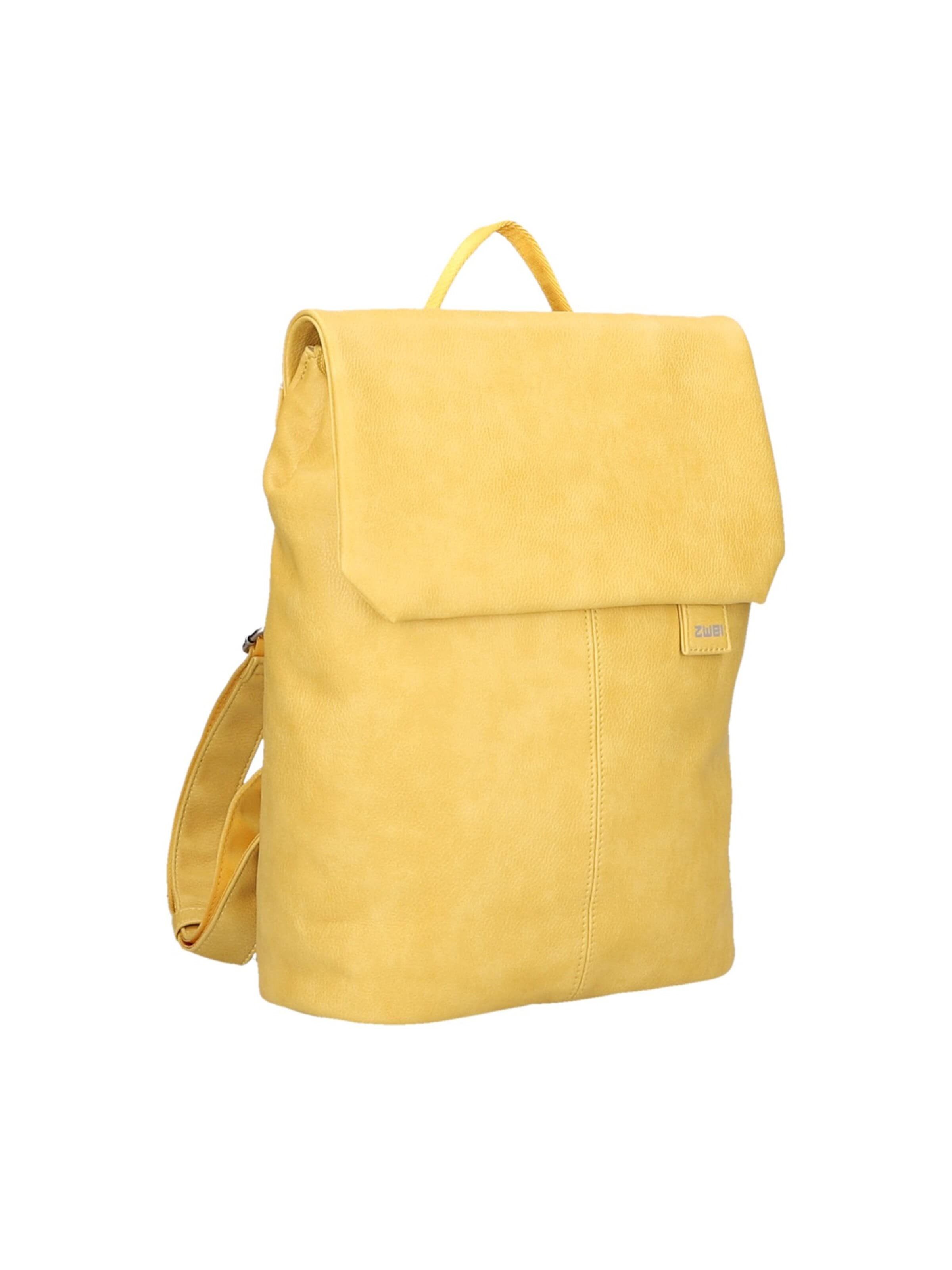 Sac à dos 'Mademoiselle' ZWEI en jaune