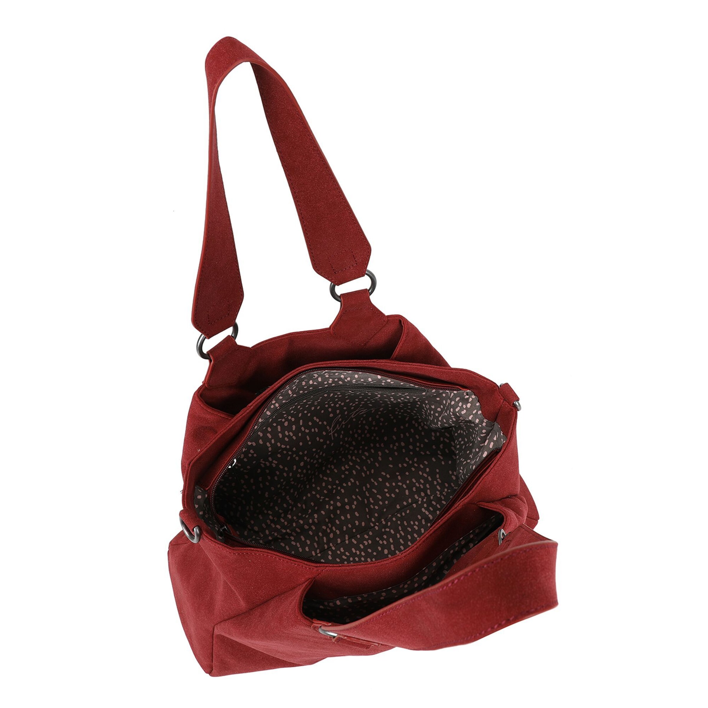 Shopper 'Maia Suede' di Fritzi aus Preußen in rosso