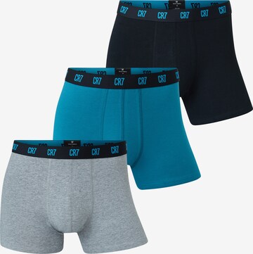 CR7 - Cristiano Ronaldo Boxershorts ' Organic Cotton ' in Blauw: voorkant