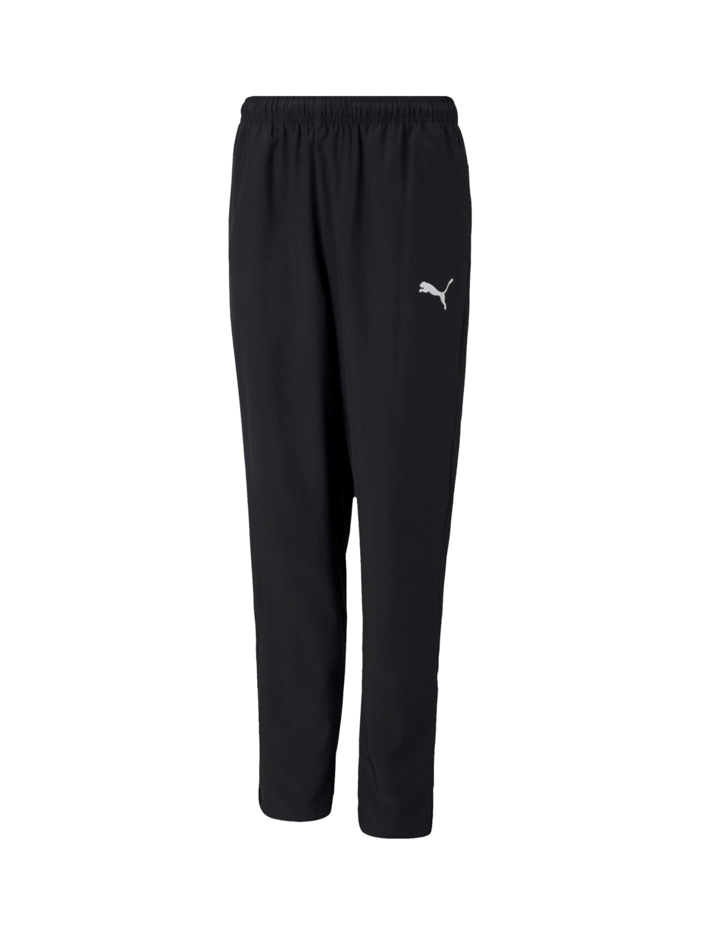 PUMA Sports trousers in Black / White, Item view