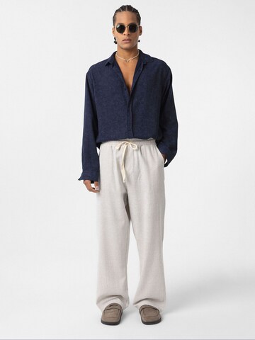 Comfort fit Camicia di Dandalo in blu