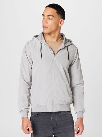 BURTON MENSWEAR LONDON - Chaqueta de entretiempo en gris: frente