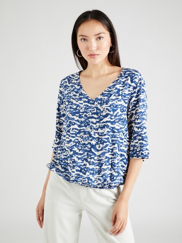 s.Oliver Blouse in Blue: front