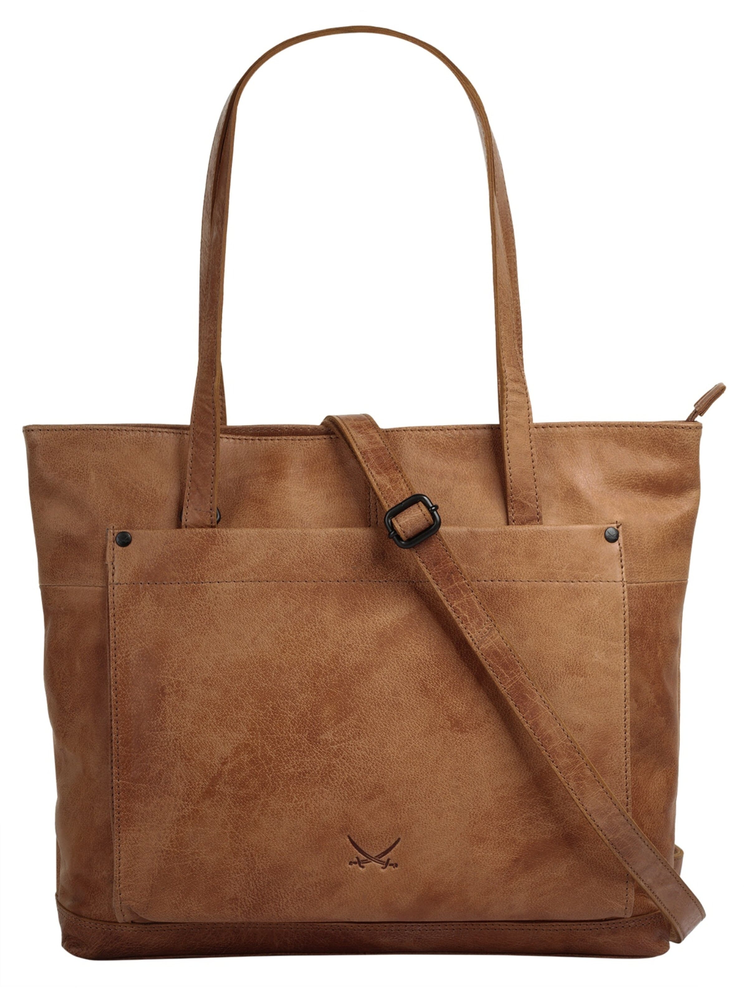 SANSIBAR Shopper‌‌‌‌‌‌‌‌ in Braun: Vorderseite