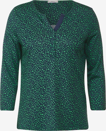 CECIL Blouse 'TOS 2' in Groen: voorkant