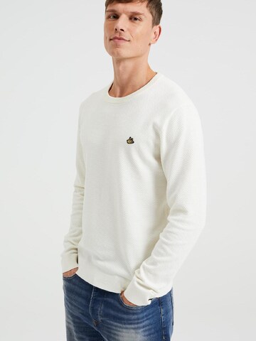 WE Fashion Pullover in Weiß