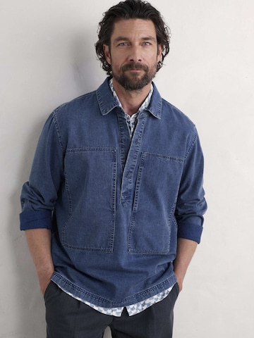 Seasalt Cornwall Regular fit Overhemd 'Hawser' in Blauw: voorkant