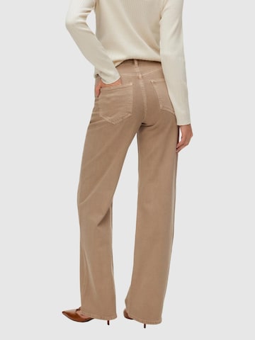 VERO MODA Wide leg Jeans '10288257' in Beige