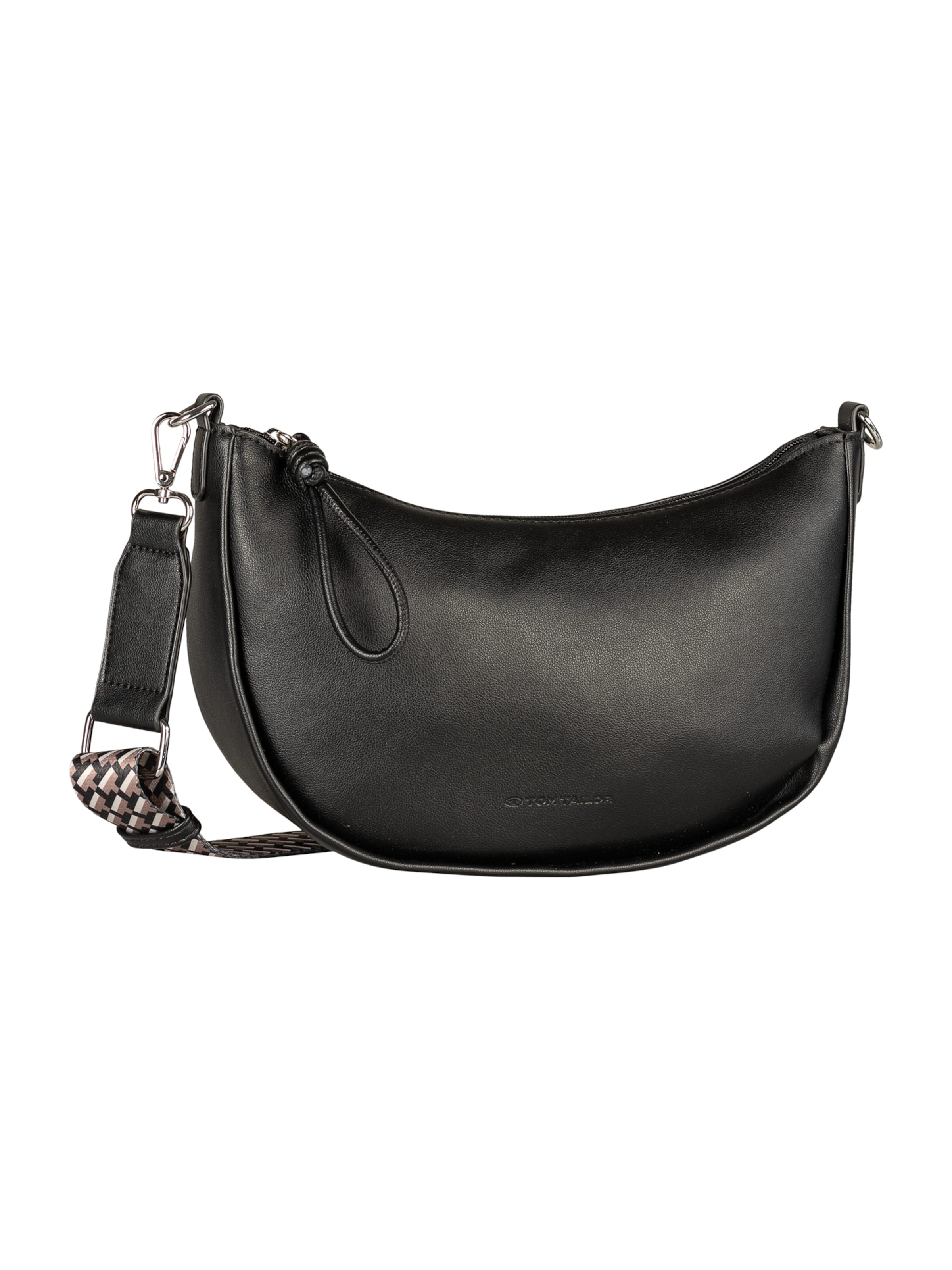 TOM TAILOR Taška cez rameno 'Tatiana' - Čierna: predná strana