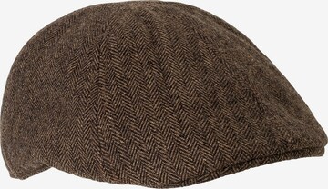 CAMEL ACTIVE Flat cap aus einem  Wollmix in Braun: predná strana