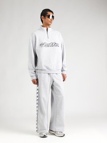 LOTTO Szeroka nogawka Spodnie sportowe w kolorze szary