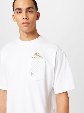 CONVERSE T-Shirt 'NOVELTY' in Weiß