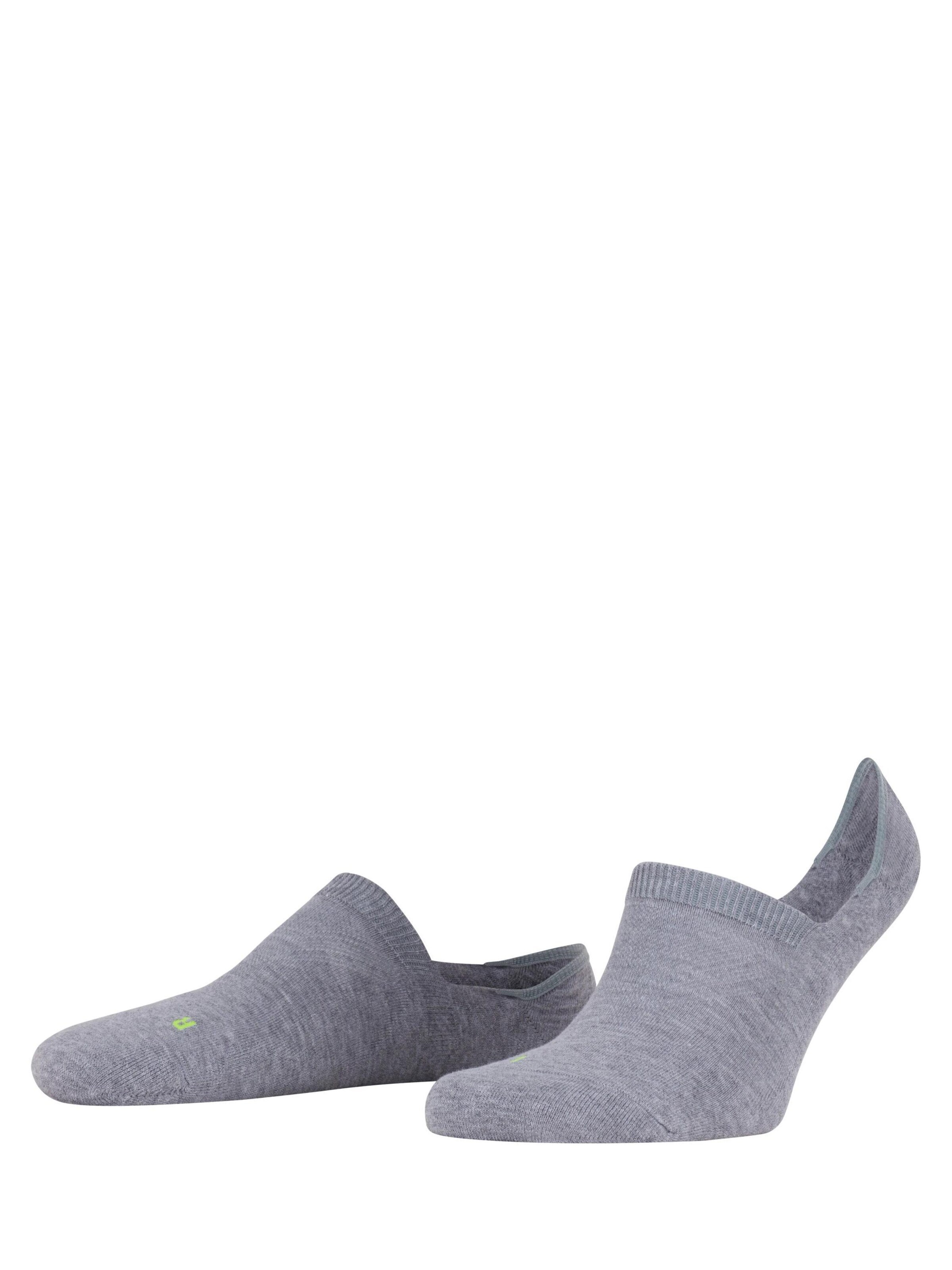 FALKE Füßlinge 'Cool Kick'‌‌ in Grau: Vorderseite