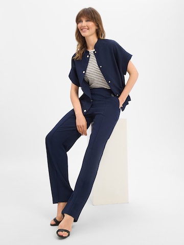 Wide Leg Pantalon à plis 'Paullen' JOOP! en bleu