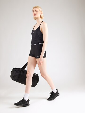 UNDER ARMOUR Skinny Sportbroek in Zwart